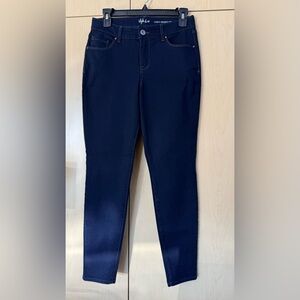 STYLE & CO. Women's Dark Blue CURVY SKINNY LEG Stretch Jeans